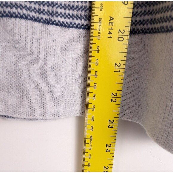 JohnPaulRichard Women's L Striped Cotton Sweater Multicolor Lightweight - Picture 8 of 9